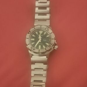 Seiko Men's Black Monster 200m Scuba Divers watch